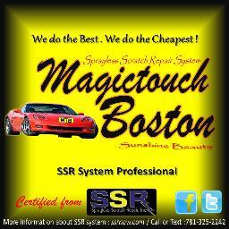 MagictouchCar's profile picture. We do the Best. We do the Cheapest !
We use SSR System to fix the Scratch and Chips of your car. No Spray....Quick, Cheap and Best ! 
Call/Text: 781 325 2242
