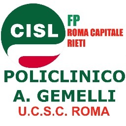 Sede Organizzativa: L.go F. Vito, 1- 00135 – Roma Tel. 0630154481 e-mail: cislfp.policlinico.gemelli@gmail.com