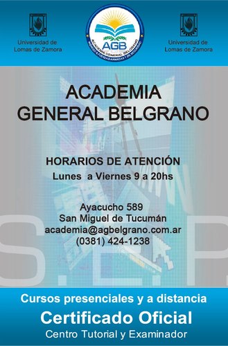 SEPTucuman's profile picture. Certificaciones en computación avaladas por la Universidad Nacional de Lomas de Zamora