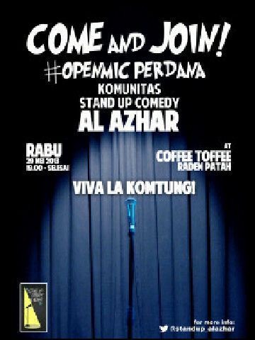 Contact : standupcomedyuai@hotmail.com