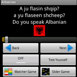Android developer of learning Albanian software., Download your free app from appszoom today!