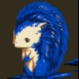 Im a headgehog who wants to be sonic so I roll around in blue paint. My daddy @StupidSonic king is @CheeseDaChao My momm @pinkNSweetRos uncle: @tailsypoo