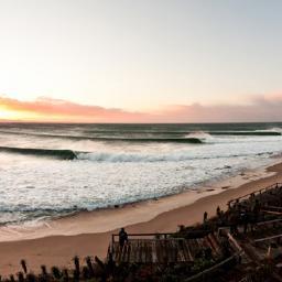 The Jeffreys Bay Open Of Surfing - an annual surfing event at Supertubes, Jeffreys Bay