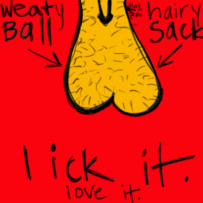 Hairy ballsacks
