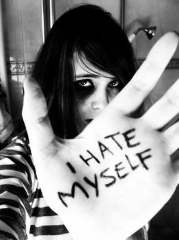 i hate my self