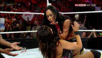 I am a AJ Lee fan and in serious love with Kane and i cant help that i am a evil/good girl and love to fight.