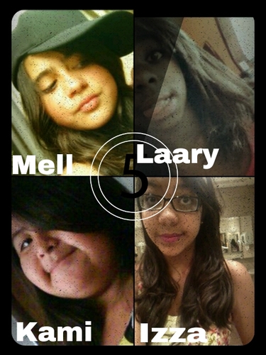 I'm Mel, I am Kami, Ai em Lary n' III'MMM IZZAAAAA (we're IOE the Band u-u)