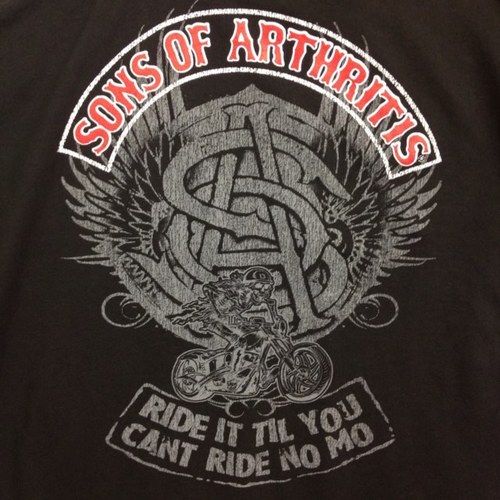 Unique Sons Of Arthritis novelty biker apparel, gifts and funny motorcycle t-shirts for the old farts. Check out our motorcycle chapters today!