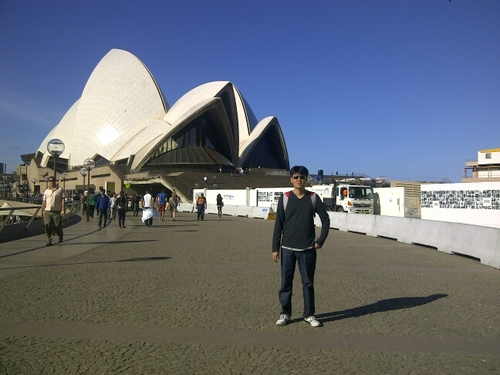to the top