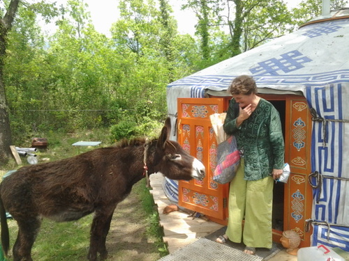 Lloc d'oci- rust, ruimte en natuur in de Spaanse Pyreneeën.
Overnachten in een yurt? Kijk op http://t.co/oWY7JPE1mS