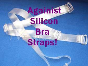 Do you wear silicone bra straps? You shouldn't do this! C'mon and hate silicone straps together!!
