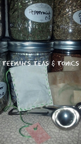 Teenah's Teas&Tonics inspires wellness from within by using 100% Certified Organic herbs.