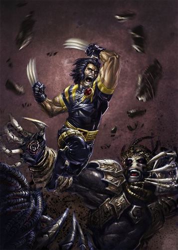 I'm the best at what I do, but What I do isn't very nice, The names Logan , member of the X-Men bring it bub! #Marvel/MultiverseRP
