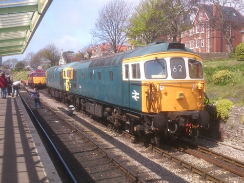 Mainly updates on what is going on with 33108. Occasionally comments about beer, railways and football.