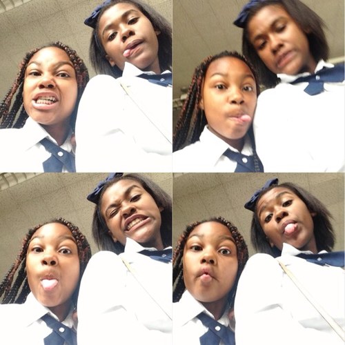 You love me and I love you & your ❤ hurts well mine does too & its just words & they cut deep but its our  it's just us two