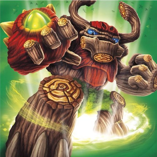 BE AFRAID OF THE BARK! Im the Life Elements' giant Skylander!!!!