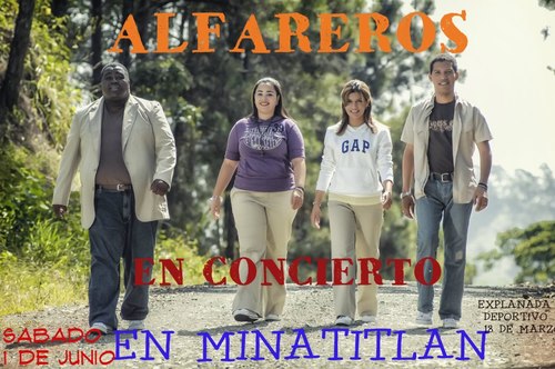 ConciertoAlfare's profile picture. Gran Concierto del ministerio de musica Catolica ALFAREROS en Minatitlan, Veracruz, Mexico