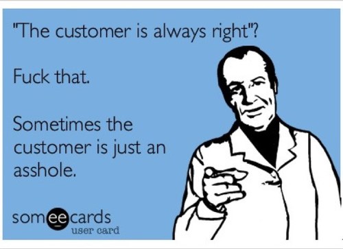 Just bringing you the worst problems of serving one at a time!