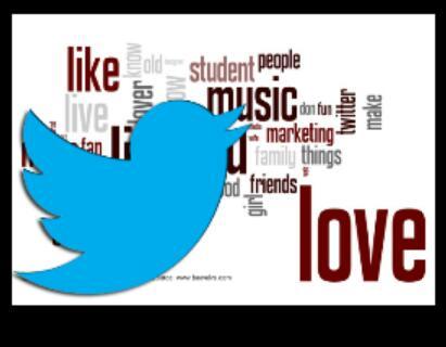 Wij tweete allemaal feitjes over; liefde, geluk, geld, vrienden, familie.. Over het leven.