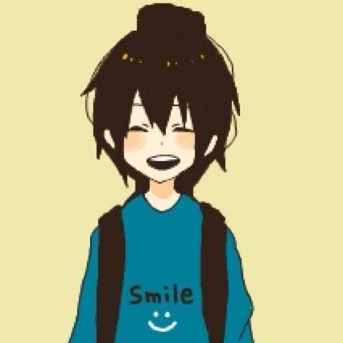 Just keep on smiling, or something...