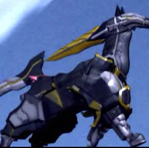 Horse zord named Hercules  #Rp Bucking bronco no. Bad horse yes. #TakenBy @LegendGozillaPR