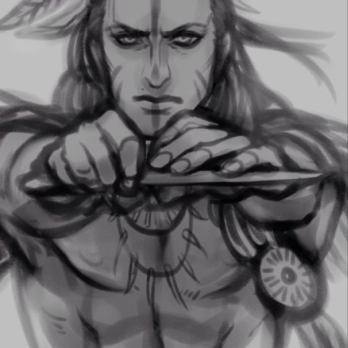 Part of the Mohawk tribe,training to be a strong warrior like my brother @Rising_Wolf_ to be able to protect my tribe from the white men. [AC/Multiverse]