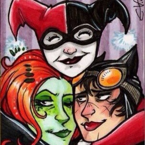 I am Harley Quinn; Maid of Mischief; Cupid of Crime ; Jokers Girlfriend ; Clown Princess of Crime; Clown Queen of Crime; Minx of Madness