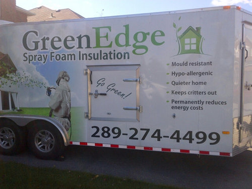 GreenEdge Spray Foam Insulation - Servicing Durham & GTA. Save $$ on utility cost, permanently! Make your home comfortable and cozy