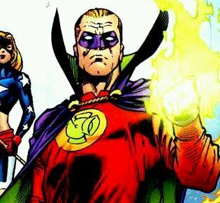 Earth's first Green Lantern, Sentinel of the Starheart, a proud member of the Justice Society of America, and I don't plan on stopping any time soon.