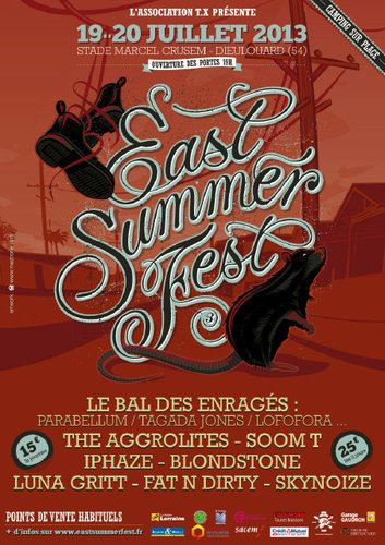 booking/label/studio/régie technique, dbdc on tour for Dubmatix, Dub in V.O,Gentle mystics, broken note...
dir prod pour east summer fest