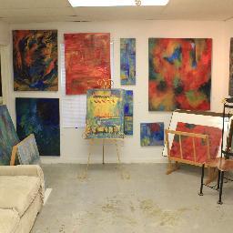 Abstract,contemporary Acrylic artist & owner LandauerArt. I paint  variety of color schemes, textures & styles, seems are created by different artists. UNIQUE