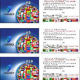 ENVOICE LLC connecting people call Mobile
recharge Worldwide* Best voice quality* Pinless dialing at low cost visit us http://t.co/iBTp0Ph0az