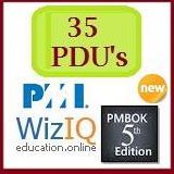 Prepare for PMI PMP (5th Edition), get 35 PDU's, LIVE classes, recording access and assessments from a certified top instructor.