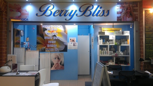 waxing tinting spray tans make-up facials massage nails acrylics shellac eyelash extensions