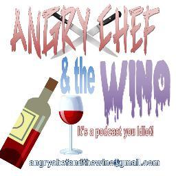 Angrychefwino's profile picture. 2 guys doing a podcast about wine & food and not taking ourselves very seriously