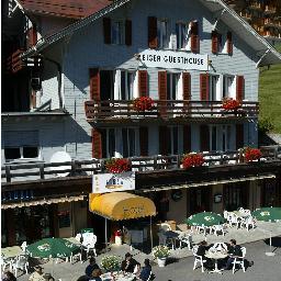 EigerGuesthouse's profile picture. Straightforward hotel.Menu with southern ambiance and regional dishes. 12 renovated rooms with contemporary comfort. Cosy restaurant  & bar/pub.