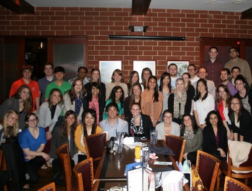 University of Illinois at Chicago, College of Pharmacy's American Pharmacists Association, Academy of Student Pharmacists.