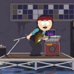 steamy3000's profile picture. Man #1: Oh, you mean that singer who made that album In Step? 
Man #2: No, that's Stevie Ray Vaughan. Steamie Ray Vaughan just shits his britches.