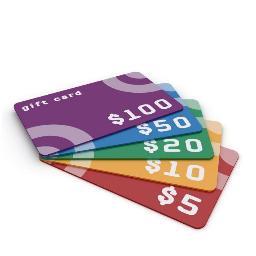 Weekly Giveaways. $10,$15,$20,$25,$50 & $100 Giftcards. Simply Follow & RT us and a few people at random will be chosen weekly. That Simple! #giftcardgiveaway
