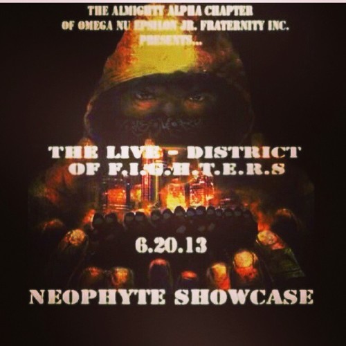 The Brothers Of The Bionic Beta Chapter Of Omega Nu Epsilon Jr. Fraternity Inc. Setting it OWT And Living By Our Standards Of Obedience, Nobility, and Education