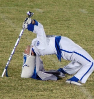I play flute and I'm section leader.