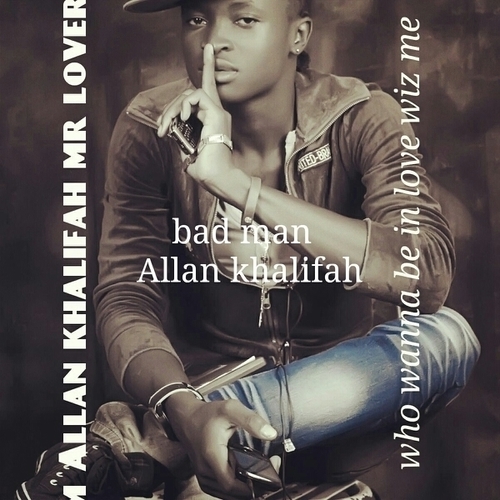 m allan khalifah am asong writer,producer,rapper,guitarist and Singer check out me on Facebook and YouTube