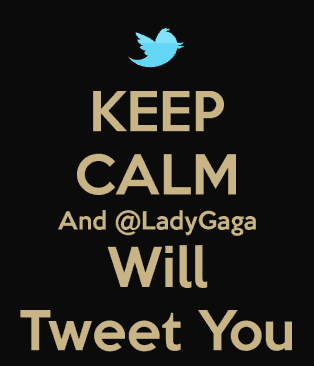 My Inspiration is @ladygaga I hope gaga follow me ! xx