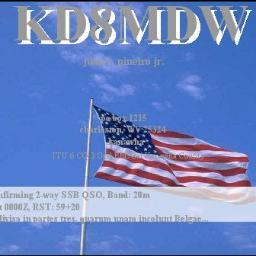 Kd8mdwJr's profile picture. ham radio general class call kd8mdw from west virginia 73s.