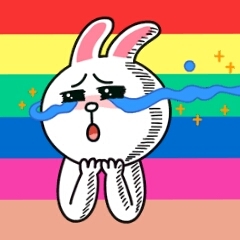 Komik yang dibuat pakai aplikasi Line Camera .. Express your feeling ..