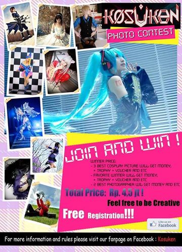 We LOve COsplay ...

ヽ(○´∀)乂(*´∀`*）乂(∀`●)