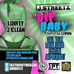DOWNLOAD MY NEW SINGLE

Dip Baby Ft. Quinn (Prod. By June James) http://t.co/9MWTARlScB

Booking ect jstreetztg@gmail.com HE GETTIN MONEY, MUST BE ILLUMINATI!