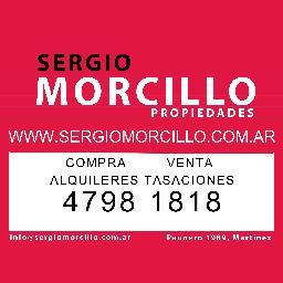 SERGIO MORCILLO PROPIEDADES es una agencia inmobiliaria localizada en Martínez, cuya preocupación es brindar un servicio de calidad que se refleje en Clientes.