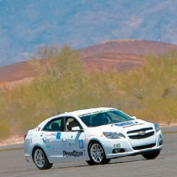 Penn State is competing in EcoCAR 2, a 3-year collegiate competition in which students re-engineer a 2013 GM-donated Chevrolet Malibu to reduce emissions.