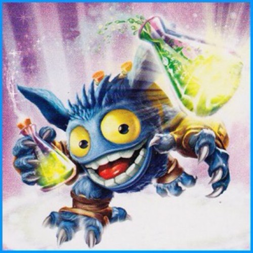 The motion of the potion! Im an alchemist skylander of the magic element